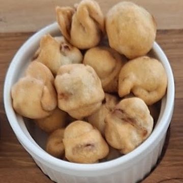 Kepti auksiniai koldūnai